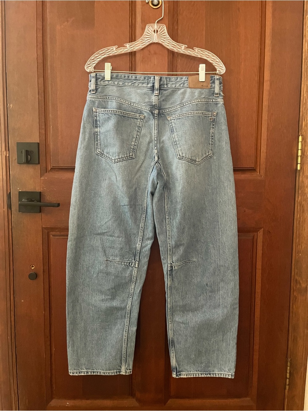 Madewell darted Barrel-leg Jeans size 27 - Picture 2 of 4